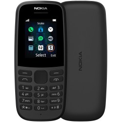 Телефон Nokia 105 DS (2019) Black (черный)