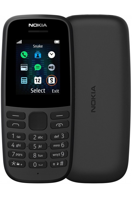 Телефон Nokia 105 DS (2019) Black (черный) 