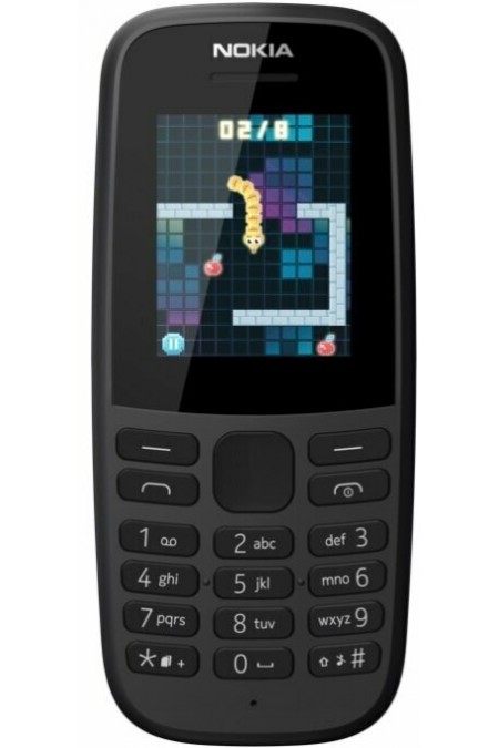 Телефон Nokia 105 DS (2019) Black (черный) 1