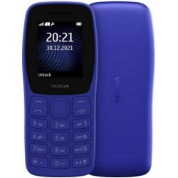 Телефон Nokia 105 SS (TA-1423) Blue (синий)