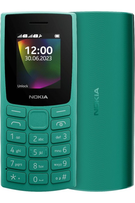 Телефон Nokia 106 DS 2023 (TA-1564) Green (зеленый) 