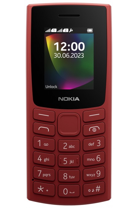 Телефон Nokia 106 DS 2023 (TA-1564) Red (красный) 1