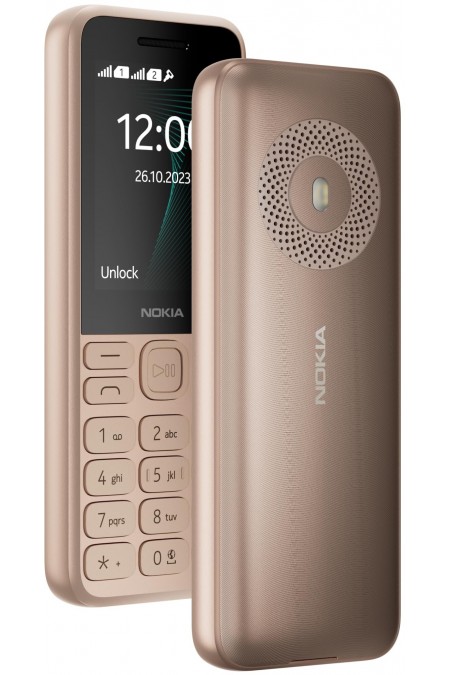 Телефон Nokia 130 (2023) Light Gold (светло-золотой) 1
