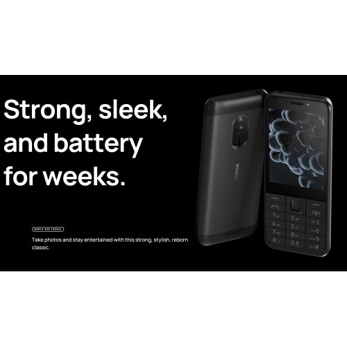 Телефон Nokia 230 Dual Sim Black (черный) 3
