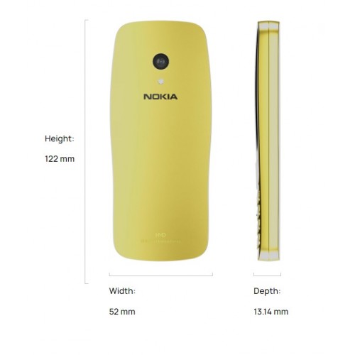 Телефон Nokia 3210 4G DS (TA-1618) Grunge Black (черный) 5