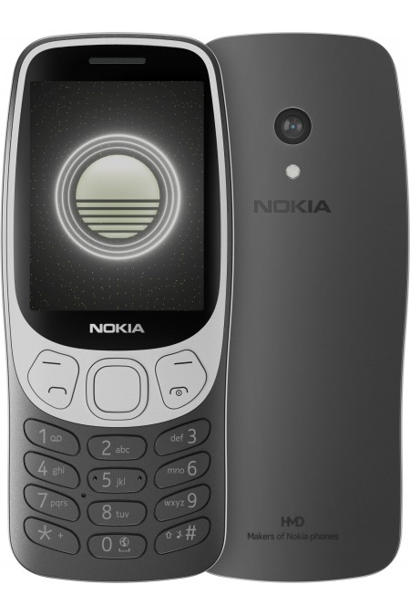 Телефон Nokia 3210 4G DS (TA-1618) Grunge Black (черный) 