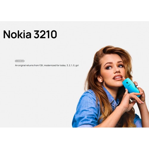 Телефон Nokia 3210 4G DS (TA-1618) Grunge Black (черный) 7