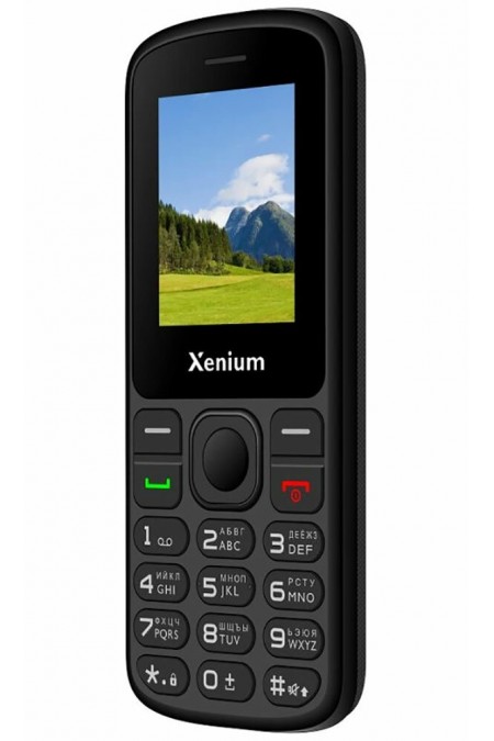 Телефон Philips Xenium X160 Black (черный) 