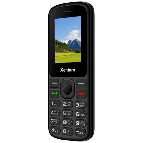 Телефон Philips Xenium X160 Black (черный) 