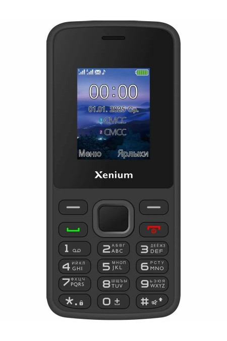 Телефон Philips Xenium X175 Black (черный) 4