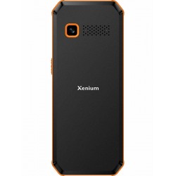 Телефон Philips Xenium X300 Black/Orange (черный/оранжевый)