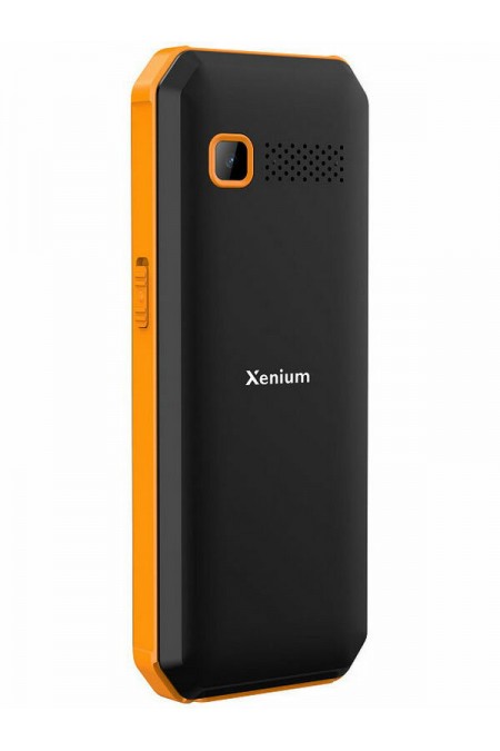 Телефон Philips Xenium X300 Black/Orange (черный/оранжевый) 3