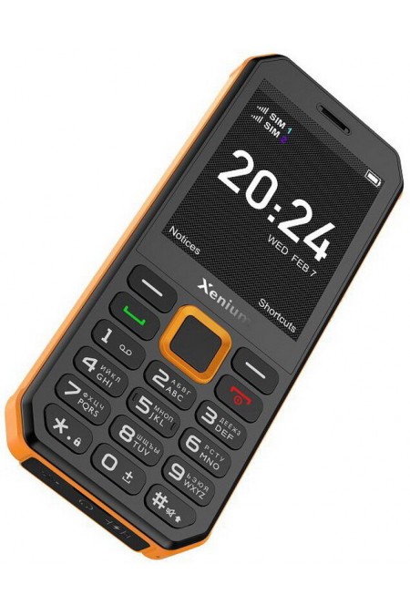 Телефон Philips Xenium X300 Black/Orange (черный/оранжевый) 5