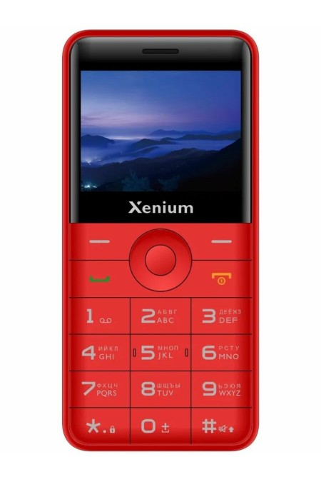 Телефон Philips Xenium X700 Red (красный) 