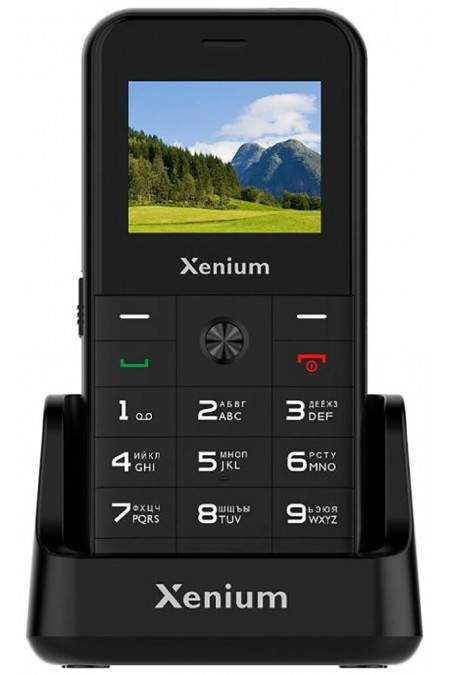 Телефон Philips Xenium X718 Black (черный) 