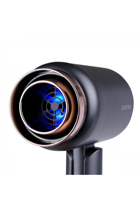 Фен CENTEK CT-2202 (серый/золотой) 3