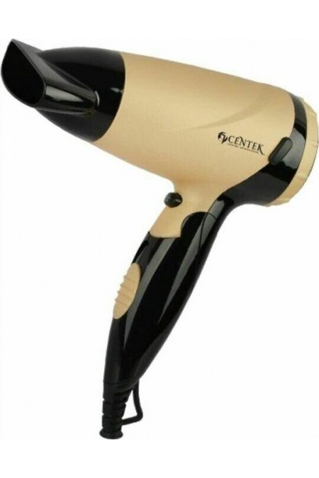 Фен CENTEK CT-2209 (бежевый/черный) 1