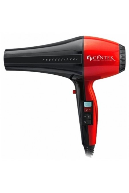 Фен CENTEK CT-2225 (черный/красный) 