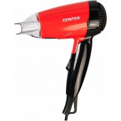 Фен CENTEK CT-2230 (черный/красный)