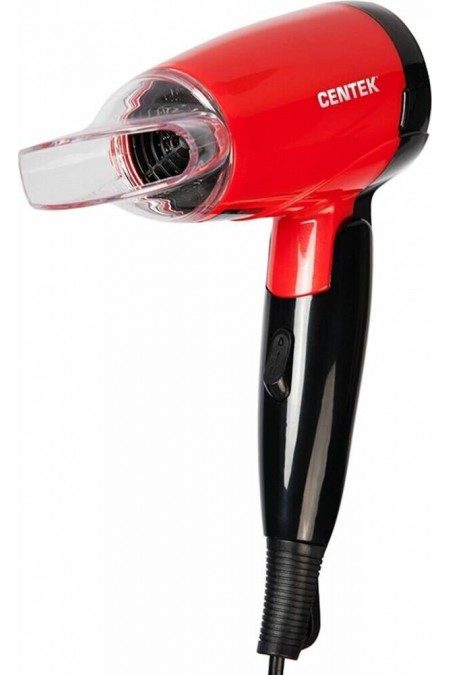 Фен CENTEK CT-2230 (черный/красный) 5