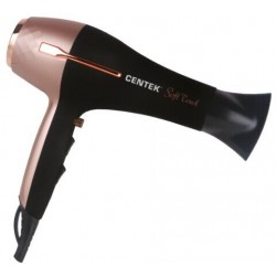 Фен CENTEK CT-2242 (черный/розовое золото)