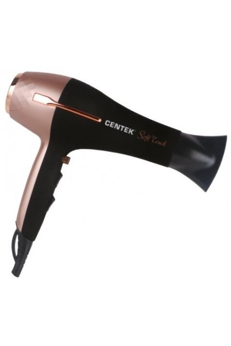 Фен CENTEK CT-2242 (черный/розовое золото) 