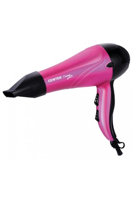 Фен CENTEK CT-2259 (черный/розовый) 