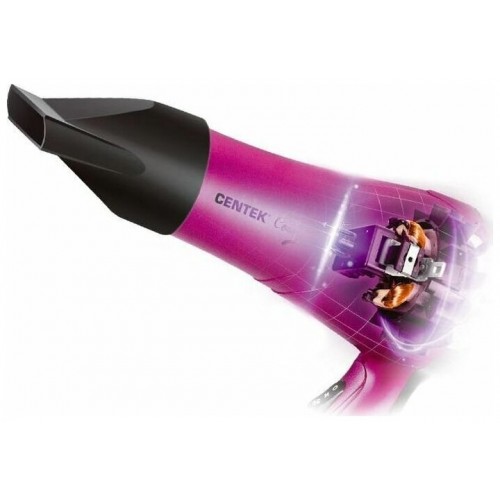 Фен CENTEK CT-2259 (черный/розовый) 1