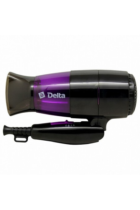 Фен DELTA DL-0907 (черный/фиолетовый) 1