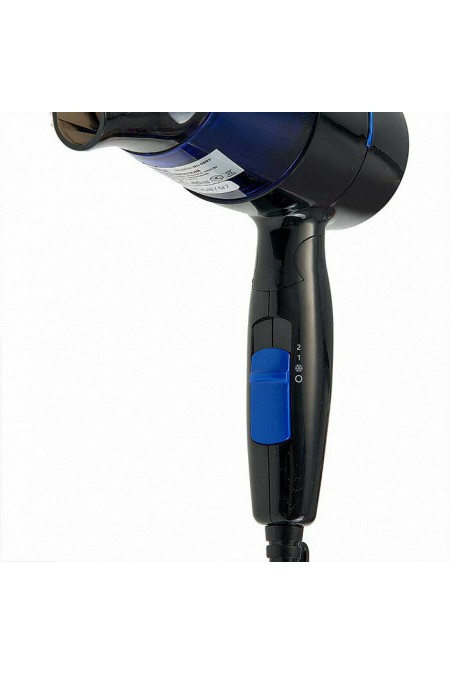 Фен DELTA DL-0907 (черный/синий) 2