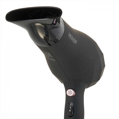 Фен DELTA LUX DL-0941 (черный/розовый) 3