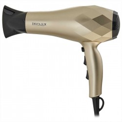 Фен DELTA LUX DL-0941 (черный/золотой)