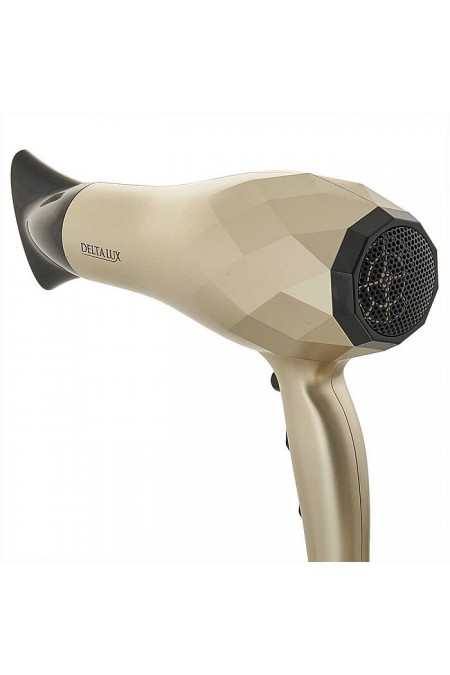 Фен DELTA LUX DL-0941 (черный/золотой) 4