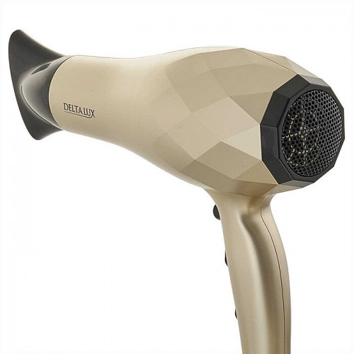 Фен DELTA LUX DL-0941 (черный/золотой) 4