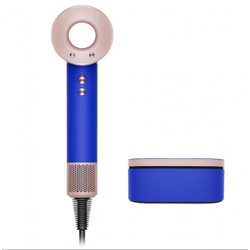 Фен Dyson Supersonic HD07 Blue/Blush (с кейсом) (синий/румяный) 4