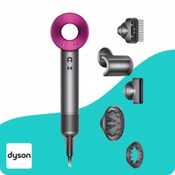 Фен Dyson Supersonic HD07 Nickel/Fuchsia (без кейса) (никель/фуксия)