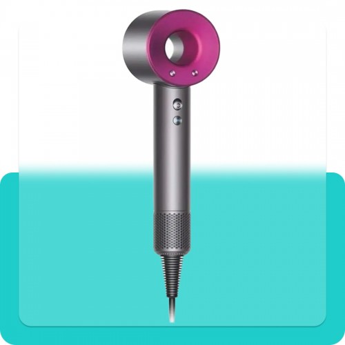 Фен Dyson Supersonic HD07 Nickel/Fuchsia (без кейса) (никель/фуксия) 3