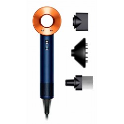 Фен Dyson Supersonic HD07 Prussian Blue/Rich Copper (три насадки, без кейса) (темно-синий/медь)