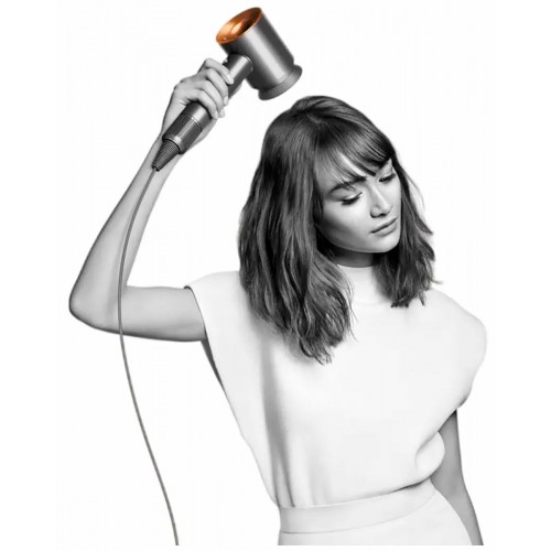 Фен Dyson Supersonic HD07 Prussian Blue/Rich Copper (три насадки, без кейса) (темно-синий/медь) 9