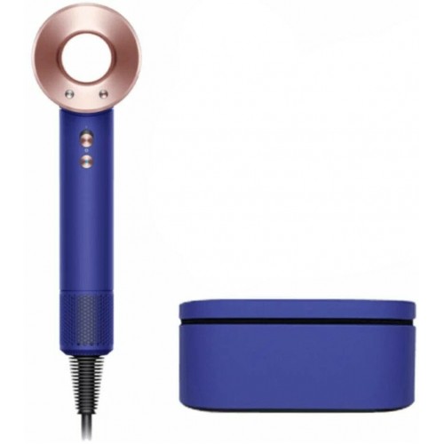 Фен Dyson Supersonic HD08 Vinca Blue/Rose Gold (с кейсом) (синий/розовое золото) 5