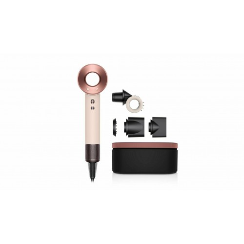 Фен Dyson Supersonic HD15 Ceramic Pink/Rose Gold (с кейсом) (керамический розовый/розовое золото) 1