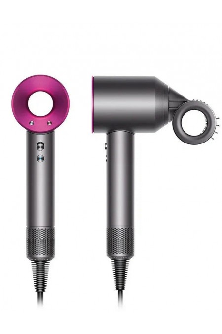 Фен Dyson Supersonic HD15 Nickel /Fuchsia (без кейса) (никель/фуксия) 3
