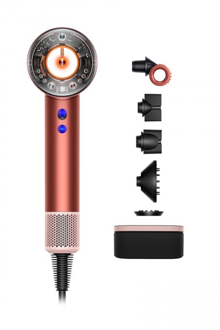 Фен Dyson Supersonic Nural HD16 Strawberry Bronze/Blush Pink (с кейсом) (клубнично-бронзовый/нежно-розовый) 