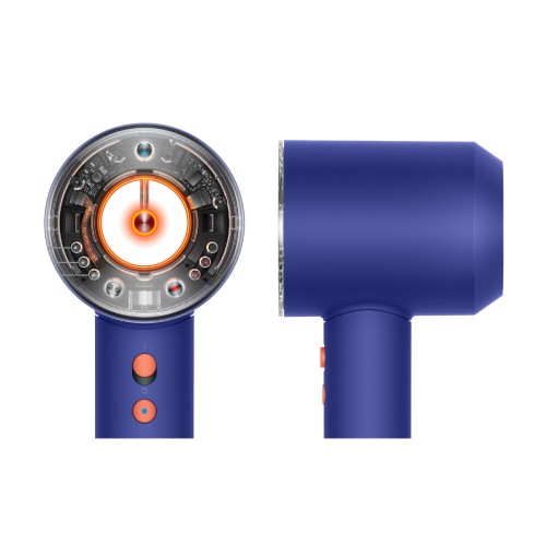 Фен Dyson SuperSonic Nural HD16 Vinca Blue/Topaz Orange (с кейсом) (синий/оранжевый топаз) 1