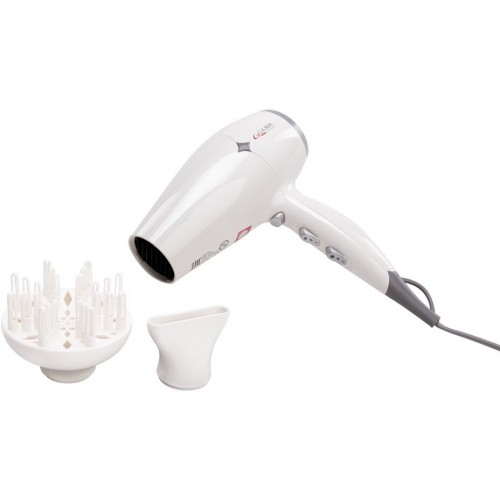 Фен GA.MA Diamond Ceramic Ion (GH0302) (белый) 