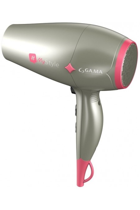 Фен GA.MA Diamond my style (GH0304) (серый/розовый) 2