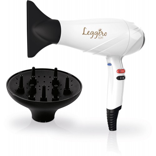 Фен GA.MA LEGGERO ION (GH2002) (белый) 1