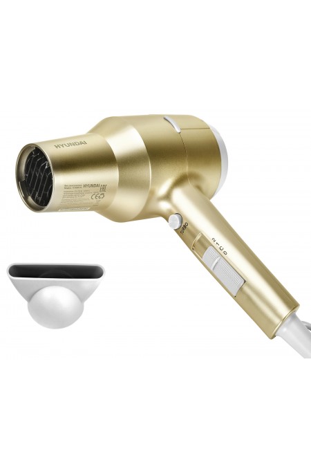 Фен HYUNDAI H-HDI0770 (шампань) 2