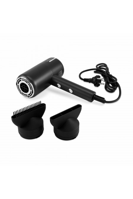 Фен HYUNDAI H-HDI0777 (черный/хром) 9