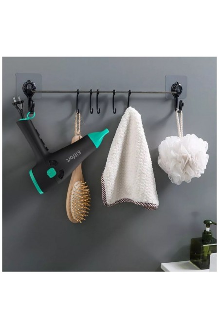 Фен Kitfort КТ-3222 (черный/бирюзовый) 5